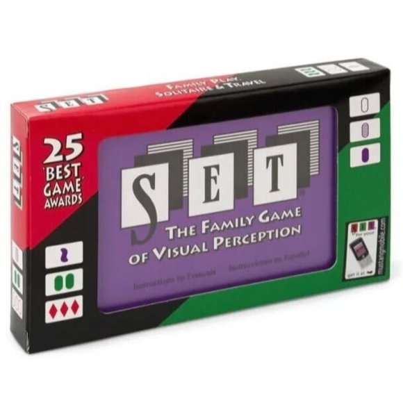 SET The Family Game of Visual Perception Educational Game '91 Edition NEW SEALED - Picture 1 of 1